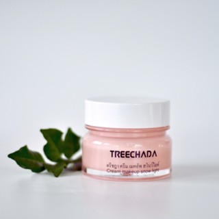 Kem trang điểm TreeChada Cream Makeup Snow Light 50ml dưỡng ẩm, dưỡng trắng, giúp da căng mịn và sáng hồng