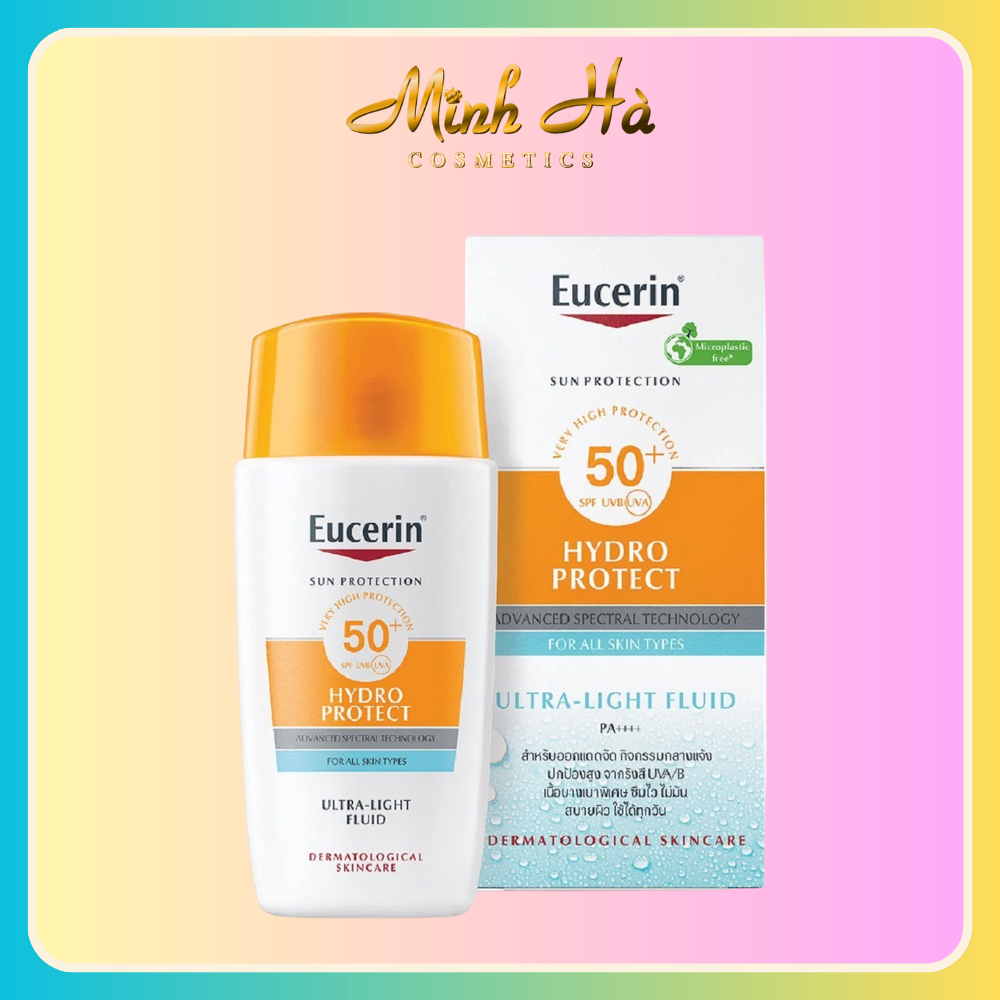Kem chống nắng Eucerin Sensitive Protect Sun Fluid SPF50+ 50ml cho da thường đến khô, da nhạy cảm