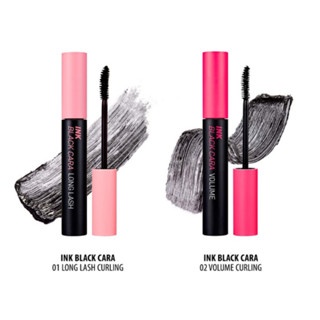 Mascara Peripera Ink Black Cara 7g lâu trôi bền màu