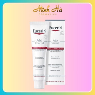 Kem dưỡng Eucerin Ato Control Acute Care Cream 40ml giảm ngứa tăng sức căng bề mặt da