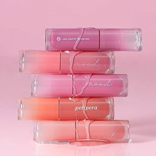 Son bóng Peripera Ink Mood Glowy Tint 4g lên màu chuẩn lâu trôi