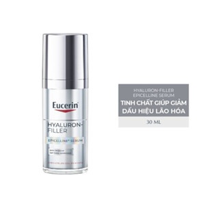 Bộ sản phẩm Eucerin Hyaluron-Filler Epicelline 30ml và kem chống nắng Hydro Ultra Light Fluid SPF50+ 50ml chăm sóc da hiệu quả