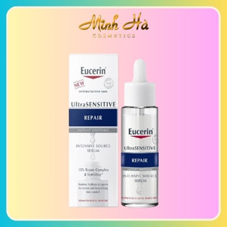Tinh chất Eucerin Ultra Sensitive Repair Serum 30ml hỗ trợ phục hồi da nhạy cảm