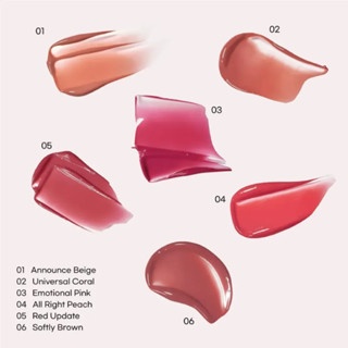 Son tint bóng Peripera Water Bare Tint 3.7g cho đôi môi căng mọng