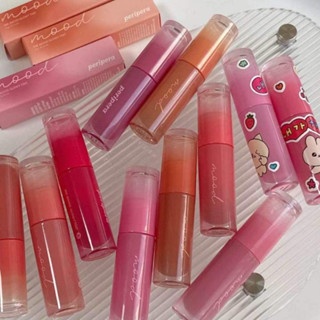 Son bóng Peripera Ink Mood Glowy Tint 4g lên màu chuẩn lâu trôi