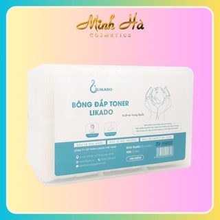 Bông đắp toner LIKADO 1000 miếng chất liệu mềm mịn thấm hút tốt