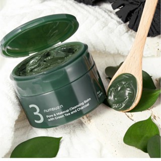 Sáp tẩy trang Numbuzin No.3 Skin Softening Mask - Cleansing Balm 85g thông thoáng lỗ chân lông và thải độc sâu