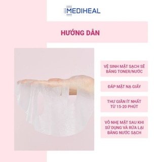 Mặt nạ Mediheal Ampoule mask 25ml dưỡng da cải thiện lỗ chân lông