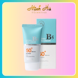 Kem chống nắng Prettyskin Hydra B5 Sun Cream SPF50+ PA++++ 70ml dưỡng ẩm, làm mềm và bảo vệ da