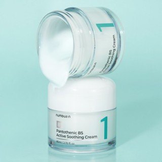 Kem dưỡng Numbuzin No1 Pantothenic B5 Active Smoothing 80ml giảm dầu mụn