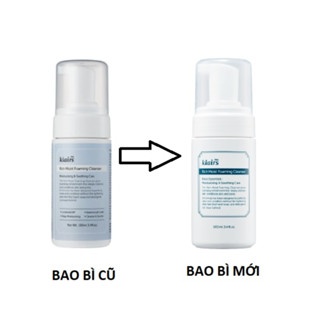 Sữa rửa mặt dạng bọt Klairs Rich Moist Foaming Cleanser 100ml phù hợp với da nhạy cảm