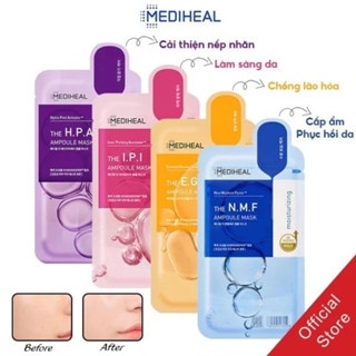 Mặt nạ Mediheal Ampoule mask 25ml dưỡng da cải thiện lỗ chân lông