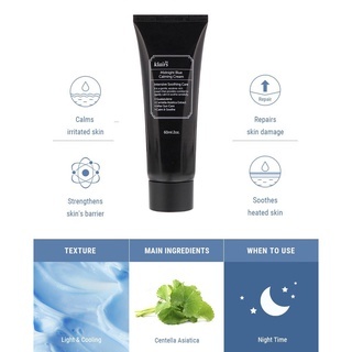 Kem dưỡng Klairs Midnight Blue Calming Cream 30/60ml làm dịu da, phù hợp với da nhạy cảm