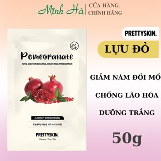 Mặt nạ Prettyskin Total Solution Essential Sheet Mask 23g cải thiện lão hóa, cấp ẩm, làm dịu da