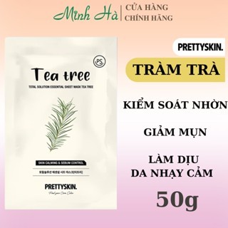 Mặt nạ Prettyskin Total Solution Essential Sheet Mask 23g cải thiện lão hóa, cấp ẩm, làm dịu da