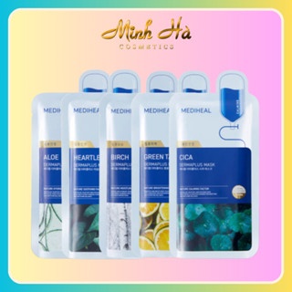 Mặt nạ Mediheal dermaplus mask 22ml thuần chay dưỡng ẩm và làm dịu da