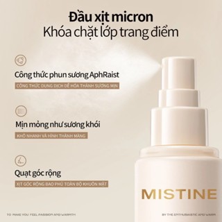 Xịt khóa nền Mistine Light Settting Spray 100ml mịn lì hiệu quả