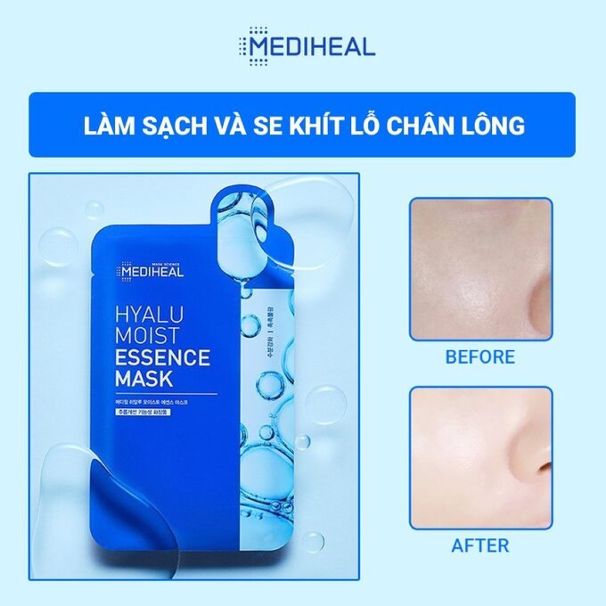 Mặt nạ giấy Mediheal Mask Science 20ml giúp dưỡng ẩm chuyên sâu, sáng da