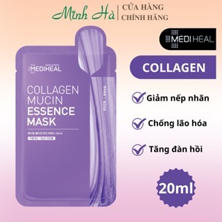 Mặt nạ giấy Mediheal Mask Science 20ml giúp dưỡng ẩm chuyên sâu, sáng da