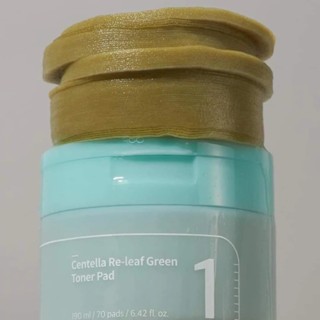 Toner Pad Numbuzin No.1 Centella Re-leaf Green 70 Pads 190ml làm dịu da cấp ẩm sâu tức thì