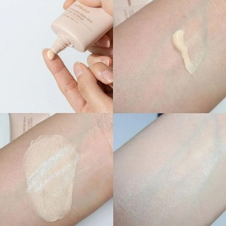 Kem chống nắng Numbuzin No.3 Porcelain Base-skip Tone Up Beige SPF 50+ PA++++ 50ml nâng tone làm đều màu da