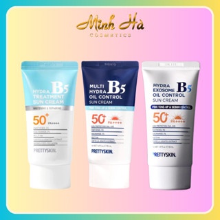 Kem chống nắng Prettyskin Hydra B5 50ml nâng tone dịu da kiềm dầu