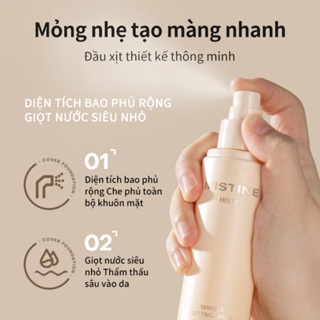 Xịt khóa nền Mistine Light Settting Spray 100ml mịn lì hiệu quả