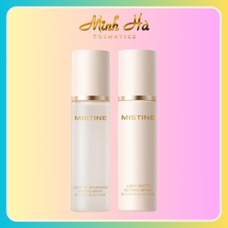 Xịt khóa nền Mistine Light Settting Spray 100ml mịn lì hiệu quả