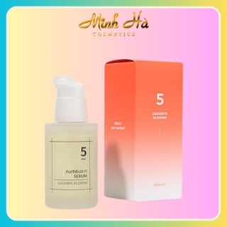 Tinh chất Numbuzin No.5 Goodbye Blemish Serum 50ml giảm thâm làm đều màu da