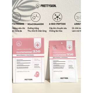 Mặt nạ Prettyskin Treatment Collection Mask 25ml cấp ẩm, phục hồi và dưỡng trắng da