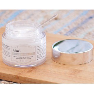 Mặt nạ ngủ & kem dưỡng ẩm Klairs Fresh Juiced Vitamin E Mask 90g giúp làm sáng da, tái tạo da