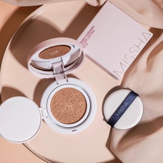 Phấn nước Missha Magic Cushion Cover Lasting SPF50+ PA+++ 15g giúp kiềm dầu và che phủ tốt