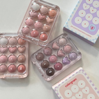 Bảng phấn mắt 12 ô Colorgram Pin Point Eyeshadow Palette 9.9g chất phấn lì dễ tán