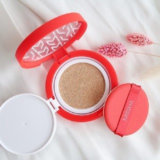 Phấn nước Missha Velvet Finish Cushion 15g giúp che phủ hoàn hảo