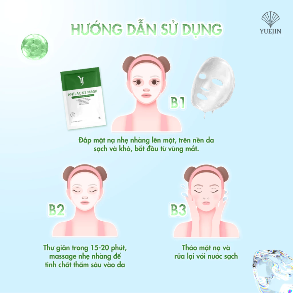 Mặt nạ YUEJIN Anti Acne Mask 25ml