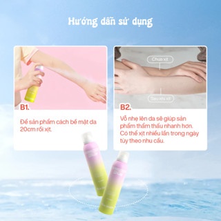 Xịt chống nắng Five Grains Proxylane Sunscreen Spray SPF50+ PA++++ 160ml nâng tone giúp da không bị sạm đen do nắng