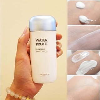 Kem chống nắng Missha Waterproof Sun Milk SPF50+ PA++++ 70ml chống nắng kiềm dầu