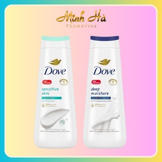 Sữa tắm dưỡng ẩm chuyên sâu Dove Body Wash 680ml Mỹ giúp dưỡng ẩm cho da mịn màng hương thơm dịu nhẹ