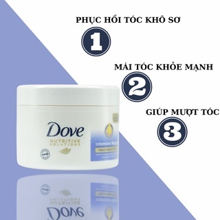 Kem xả Dove phục hồi hư tổn 500g kem ủ chuyên dụng cho salon tóc