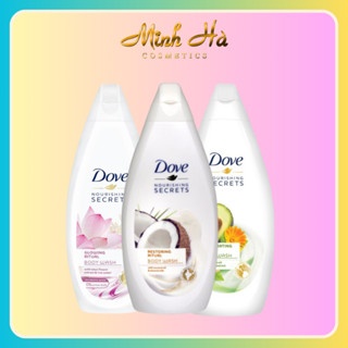 Sữa tắm dove 500ml giúp làm sạch, dưỡng ẩm và nuôi dưỡng làn da từ bên trong thích hợp cho mọi loại da