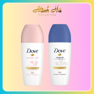 Lăn khử mùi Dove 48h 40ml dưỡng ẩm, giảm thâm vùng dưới cánh tay