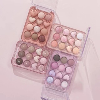 Bảng phấn mắt 12 ô Colorgram Pin Point Eyeshadow Palette 9.9g chất phấn lì dễ tán