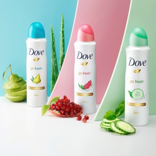 Xịt khử mùi Dove 150ml các loại khử mùi giúp làn da dưới cánh tay trắng mịn màng