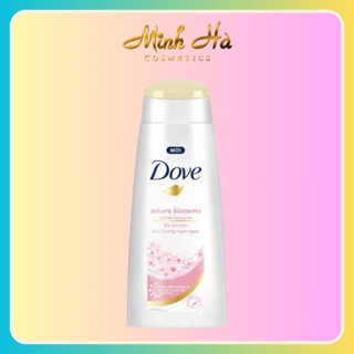 Sữa tắm Dove Sakura Blossoms 200g dưỡng da ẩm mịn, lưu hương ngọt ngào