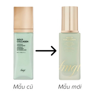 Kem lót trang điểm The Face Shop Gold Collagen Ampoule 40ml che phủ tốt nâng tone tự nhiên