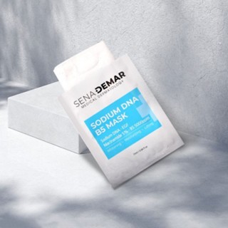 Mặt nạ phục hồi da Sena Demar Sodium DNA B5 Mask 25ml cấp ẩm, dưỡng trắng, hỗ trợ phục hồi và tái tạo làn da