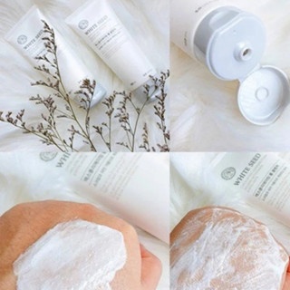 Sữa rửa mặt trắng da The Face Shop White Seed Exfoliating Foam Cleanser 150ml cân bằng độ ẩm và làm sáng da