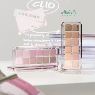 Bảng mắt 12 ô Clio Pro Eye Palette Air thiết kế từ nhựa cao cấp, tối giản mà vẫn sang trọng