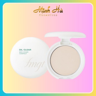 Phấn phủ The Face Shop Oil Clear Skin Cover Compact #201 9g kiềm dầu lâu trôi