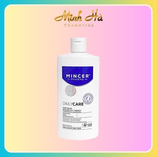 Sữa tẩy trang Mincer Pharma Daily Care Nourishing Facial Cleansing Milk 250ml sạch sâu vượt trội, lấy đi lớp trang điểm